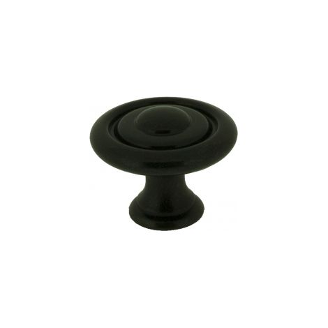 Ouvre&Déco – Bouton de meuble carré en fer noir 30mm – Finition élégante – Vis M4 incluses – Pour bois dur et teck (1/4)