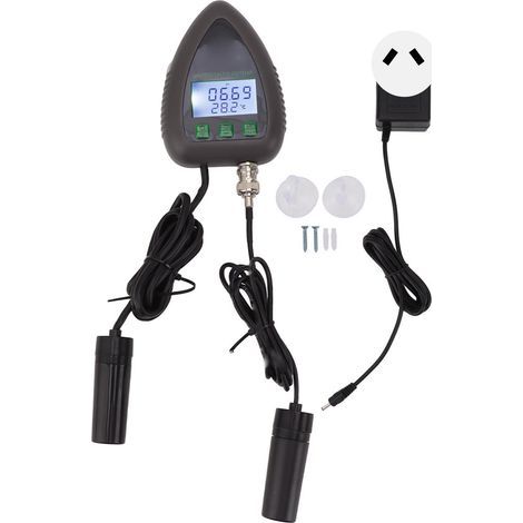Misuratore di qualità dell'acqua 5 in 1 9951W, tester online continuo multi-WiFi per pH, TDS, sale, densità relativa e temperatura, per applicazioni Tuya, spina AU 230V (1/5)