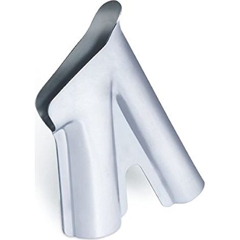 Steinel Zoccolo di saldatura per convogliatori ad aria calda Steinel per la lavorazione di filo di apporto in plastica fino a 6 mm, inseribile sull'ugello riduttore da 9 mm, 070915