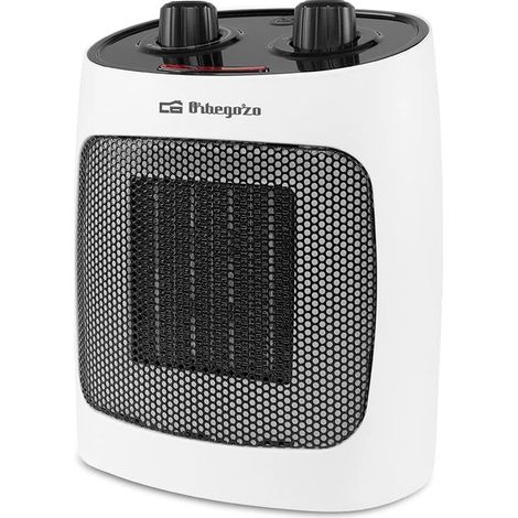 Termoventilatore Portatile in Ceramica Orbegozo 17677 Bianco 2000 W (1/5)