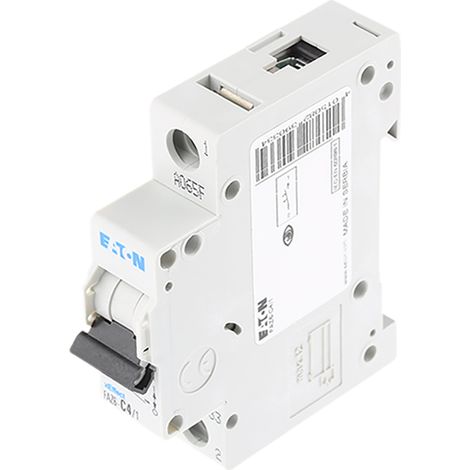 Disjoncteur FAZ 1P 4A 10kA (IEC/EN 60947 2) cbe C 000239033 EATON FAZ6 C4/1