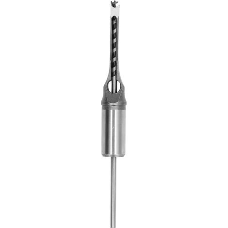 Mèche à mortaiser réglable en acier haute performance pour trous carrés, outil de menuiserie électrique 6.4mm (1/5)