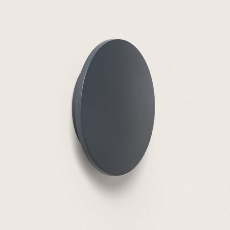 Aplique de Pared Exterior LED  Aluminio Blekkom  4000K Antracita Blanco Neutro ø18 cm (1/4)