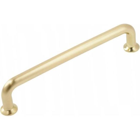 Goldener Möbelgriff GTV NORD 160 mm gebürstet UZ-NORD-160-18 (1/5)