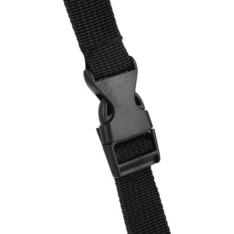 Repose-pieds d'avion, hamac suspendu, repose-pieds de bureau, accessoires de voyage (noir) (1/5)