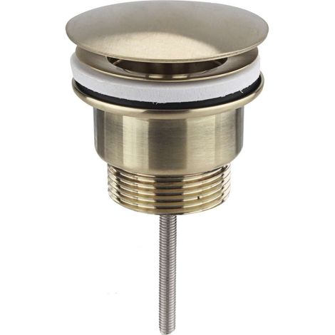 Sapho Accessori - Piletta non chiudibile, oro opaco 542.742.5GB