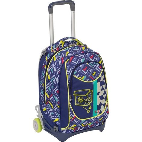 TrAdE Shop Traesio - Zaino Scuola Ragazzi Trolley 3in1 New Jack Widget Con Carrello Rimovibile - (1/5)