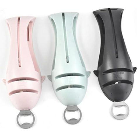 3-teiliges 2-in-1-Haushaltsset, Küchenmesser und Flaschenöffner, innovatives Design (19,5 x 7,5 cm)
