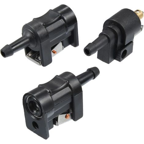 Raccord de tuyau de carburant femelle 8mm, 3 paquets, pour moteur hors-bord Yamaha, tuyau de réservoir de carburant 5/16 6E5-24305-06-00 6Y2-24305-06-0 (1/5)