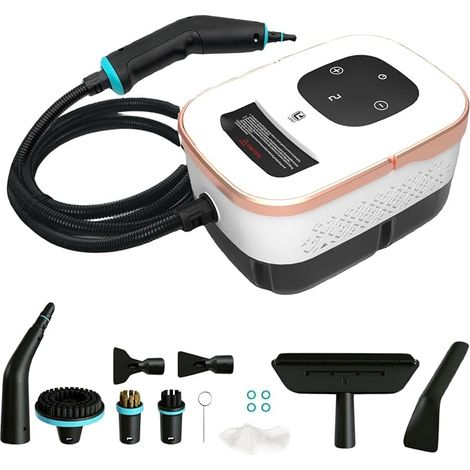 Electric Steam Cleaners, Portable Steam Cleaner for Sofa Glass Home Steam Cleaner Handheld Steam Device, 6 Levels, 1500 W (1/5)