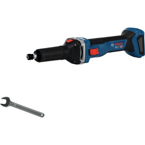 Meuleuse droite sans fil Bosch GGS 18V-28 LS, sans batterie ni chargeur, dans son carton