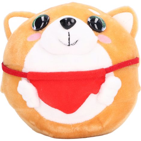 Balle électronique sauteuse, jouet parlant et chantant, jouet interactif en peluche détachable pour chien (1/5)