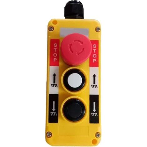 Boîte de Commande Multifonctionnelle avec Bouton d'Arrêt d'Urgence et Jonction (1/3)