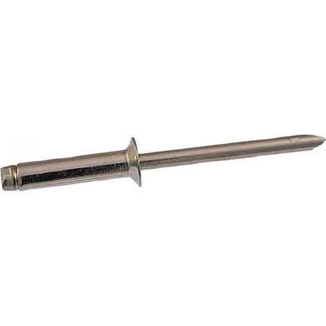 250 Rivets Aveugles Tête Fraisée 4.8 x 16 mm - TYPE ISO 15984 - Inox A2 - D-Work (1/5)