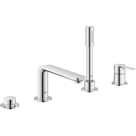 Grohe Lineare Nuevo mezclador monomando de 4 agujeros para montaje con o sin marco (19577001)