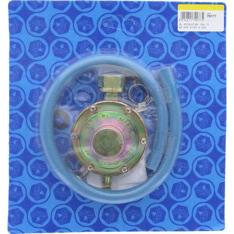 BL REGOLATORE CON TUBO PER STUFE A GAS- 2,0 blister
