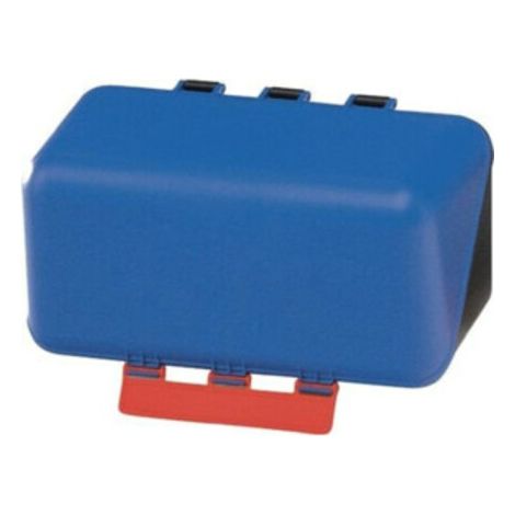 Gebra Box aus ABS-Ku. blau, 236x120x120mm Gebrau neutral m. Gebotszeichen