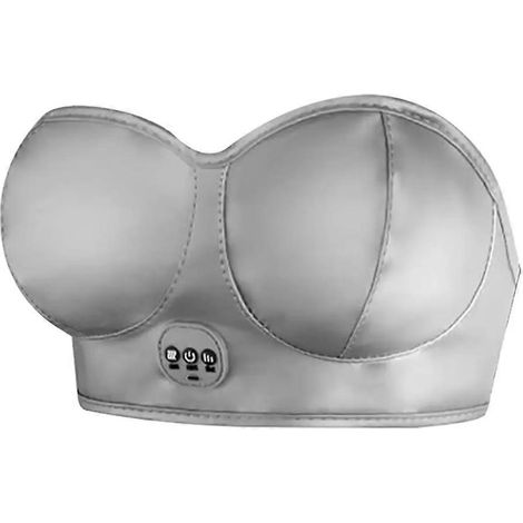 Appareil de massage électrique pour les seins, soutien-gorge vibrant, stimulateur chauffant instantané pour l'augmentation mammaire (1/5)