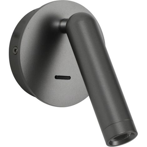 Aplique LED de 25W con foco e interruptor CARDA WL648341GR Italux (1/2)
