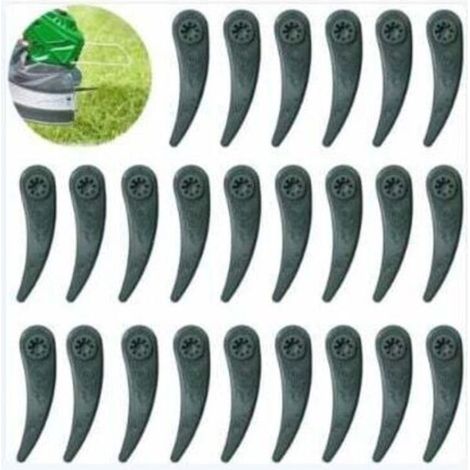 Pack of 24 replacement blades for Bosch Durablade Art 23-18 LI and Art 26-18 LI lawnmowers, green ZY (1/2)