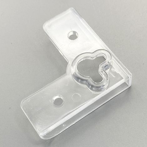 Petits protège-coins en plastique transparent pour studios photo, décorations photo, manchons anti-collision, accessoires pour cadres photo, montage de cadres, protège-coins à angle droit. (1/5)
