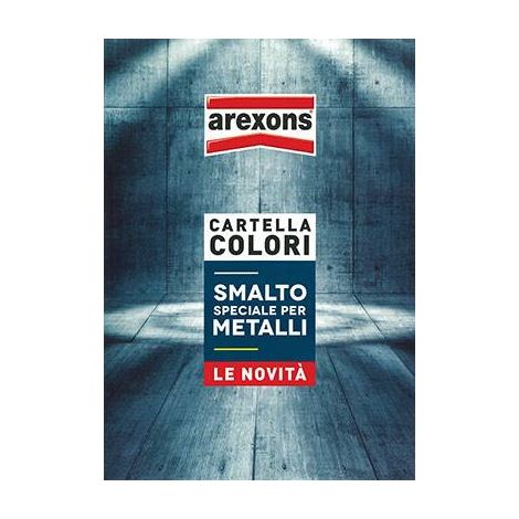 CARTELLA COLORI VERNICE SPRAY METALLI AREXONS