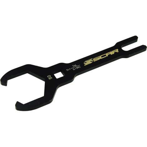 Chiave di servizio per sospensione anteriore Scar Racing WP 50 mm nera