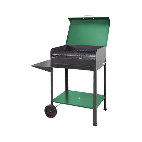 Barbecue au charbon Karry Cart 65 – Grille 60 cm – Chariot avec roues – El Gaucho