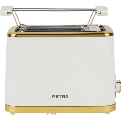 Vivax Tostadora Petra PT5032WVDE blanco y dorado 930W