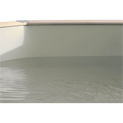Liner de remplacement piscine bois Ubbink 3 épaisseurs - 3 coloris - multiples dimensions Liner 75/100ème Beige Beige
