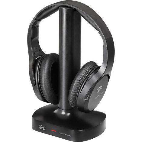 Trevi FRS 1480 R Auriculares Inalámbrico y alámbrico Diadema Música USB Tipo C Base de carga Negro (1/4)