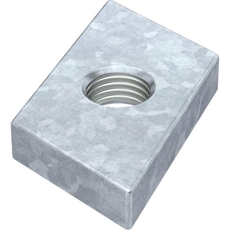 OBO Bettermann Dado scorrevole per guide profilate centrale M8 acciaio lamellare di zinco, 1147060