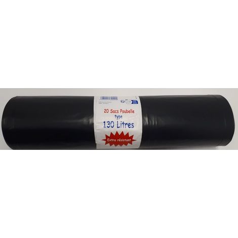 Sac Poubelle Red Head 130l Ultra-résistant Pour Déchets Lourds - Red Head