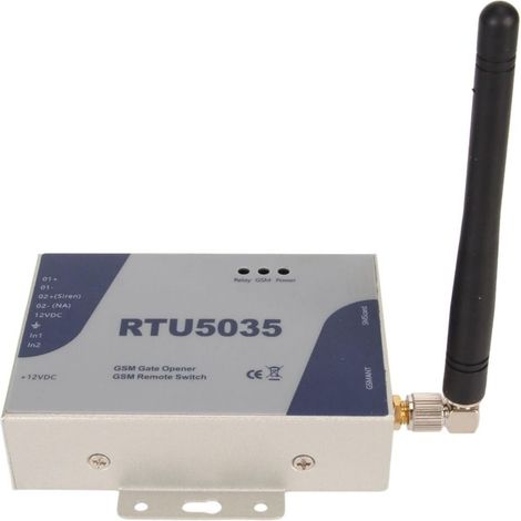 Ouvre-portail GSM RTU5035, télécommande, alarme intelligente par SMS, compatible avec plusieurs utilisateurs (1/5)