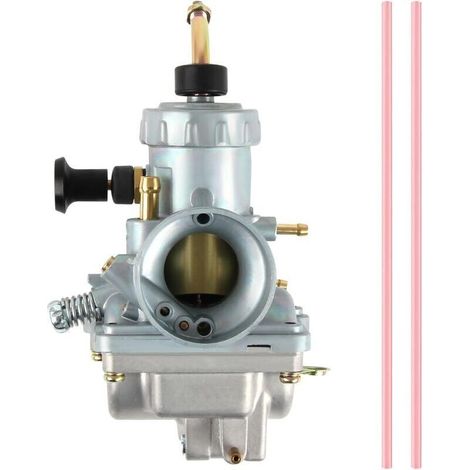 VM24 28MM Carburateur compatible pour Yamaha DT100 125 175 RT100 180 TTR125 125E 125L 125LE SR 125 YFS200 YZ80 85 BW200 compatible pour Suzuki RM65 80 85 compatible pour Kawasaki KX65 KX80
