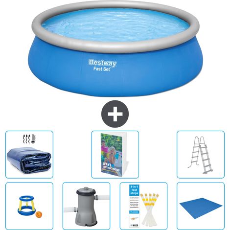 Bestway Bestway Fast Set Ronde - 457x122 cm - 8-pièces S394 (1/5)