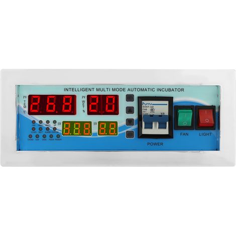 Contrôleur automatique d'incubateur à œufs, régulateur numérique de température et d'humidité, accessoire 180-240 V (1/5)