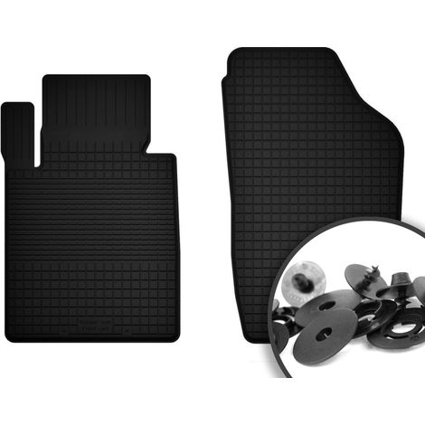 Alfombrillas delanteras de goma para: Jeep Wrangler III JK todoterreno (2006-2017) (1/5)