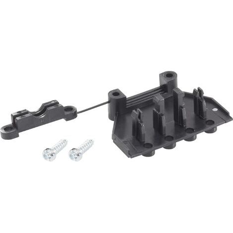 Décharge de traction Adels-Contact 12249 noir 1 pc(s) D20877 (1/4)