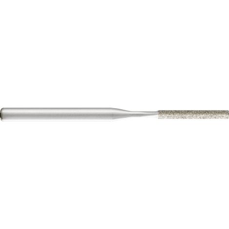 PFERD TOOLS Diamantfeile für Handfeilgerät dreikant 2,0x2,0x50mm Schaft-Ø3 mm D126 (mittel) komplett (1/2)