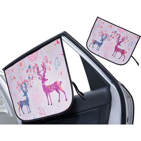 Cortina magnética para ventana de coche, ciervo