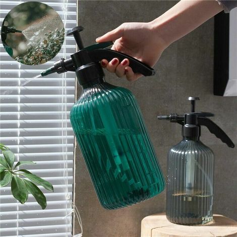 2L Vaporisateur Plante Vide, Arrosoir Pulverisateur de Jardin à Pression, Brumisateur Plante Interieur en Plastique, Arrosoir Bouteille Buse Réglable avec1pcs Arrosoir SEENLIN (1/4)