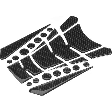 Protège-réservoir moto en fibre de carbone 5D, autocollant compatible Suzuki GW250 (1/5)
