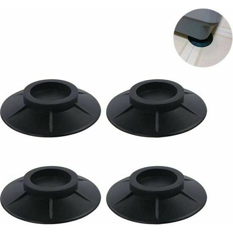 anti vibration Plemont, FABRIQUÉ EN ALLEMAGNE, patin anti vibration lave linge – amortisseurs antivibration – accessoire pour BOSCH, Privileg, AEG, Siemens tapis anti vibration (1/4)
