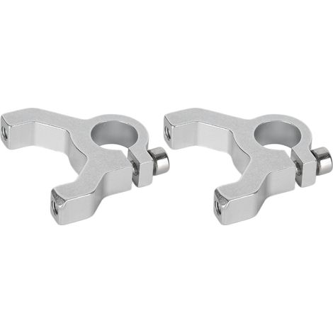 Support de serrage 2 pièces, collier double tube aluminium unilatéral pour robot DIY, pince de fixation robuste, hub 3400-0032-0012 (1/5)