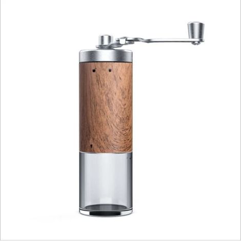 Moulin à café manuel en céramique avec poignée pliable, pour expresso, cafetière à piston et café filtre, pour une utilisation à la maison et en voyage.-AquaForge (1/4)