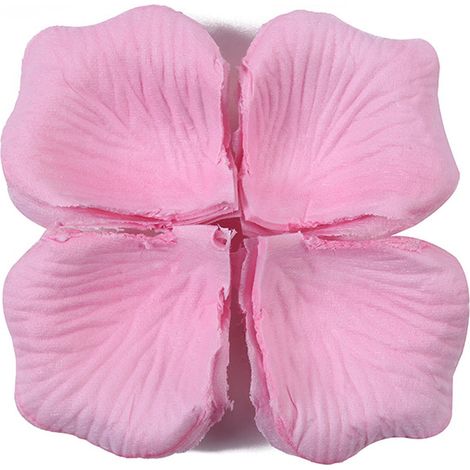 Petalles De Rose Artificielles - 3000 Pièces - Pour Décoration De Mariage Fête Événement Valentin - Rouge Rose Blanc (1/5)