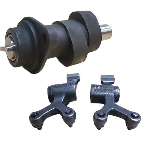 Camshaft rocker arm assembly VF125, compatible with the camshaft of the Honda Daelim 125cc VF125 motorcycle engine (1/4)