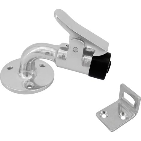 BIEMMEDUE- Türriegel aus Edelstahl für Schiffe, Türstopper, 90-Grad-Türstopper, Türstopper aus Edelstahl 316, Türstabilisator, Zubehör für Schiffs- und Bootsbeschläge, Türriegel.