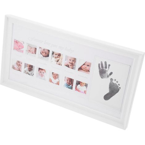 Cadre photo BESPORTBLE en PVC et PP pour empreintes de mains (1/5)